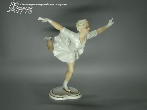 Купить фарфоровую статуэтку Schaubach Kunst Фигуристка